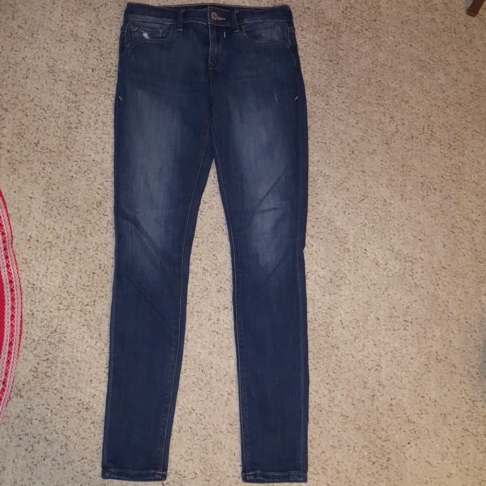 EXPRESS High Waist Skinny Jeans size 2R